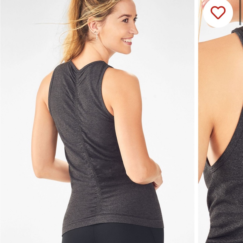 Fabletics Seamless Ruched Tank